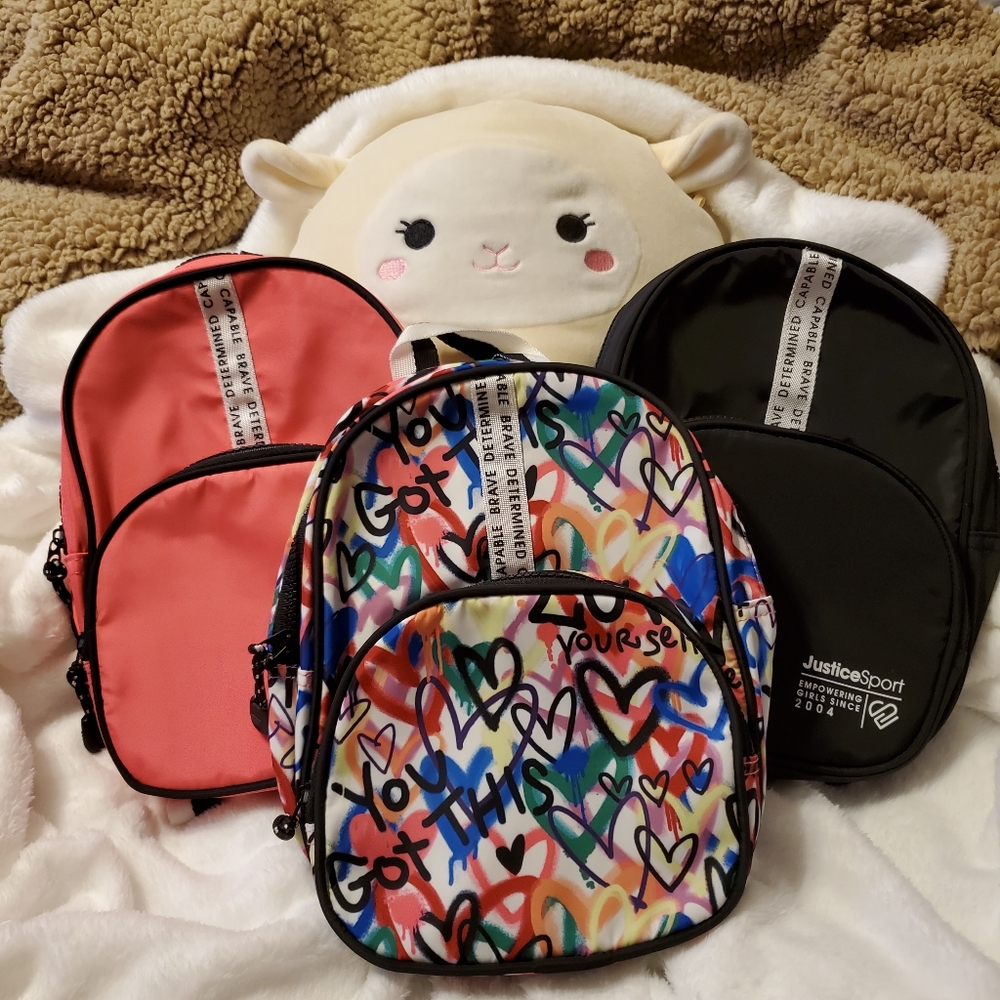 NWT Justice Sport Mini Backpack